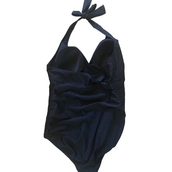 Motherhood Beach Bump Maternity One Piece Swimsuit Sz L UPF 50+ Pregnancy - Picture 5 of 6